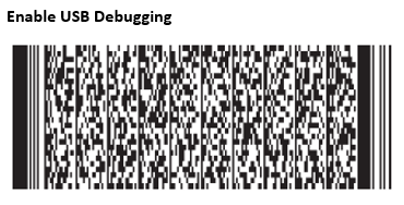 Enable USB Debugging - Zebra